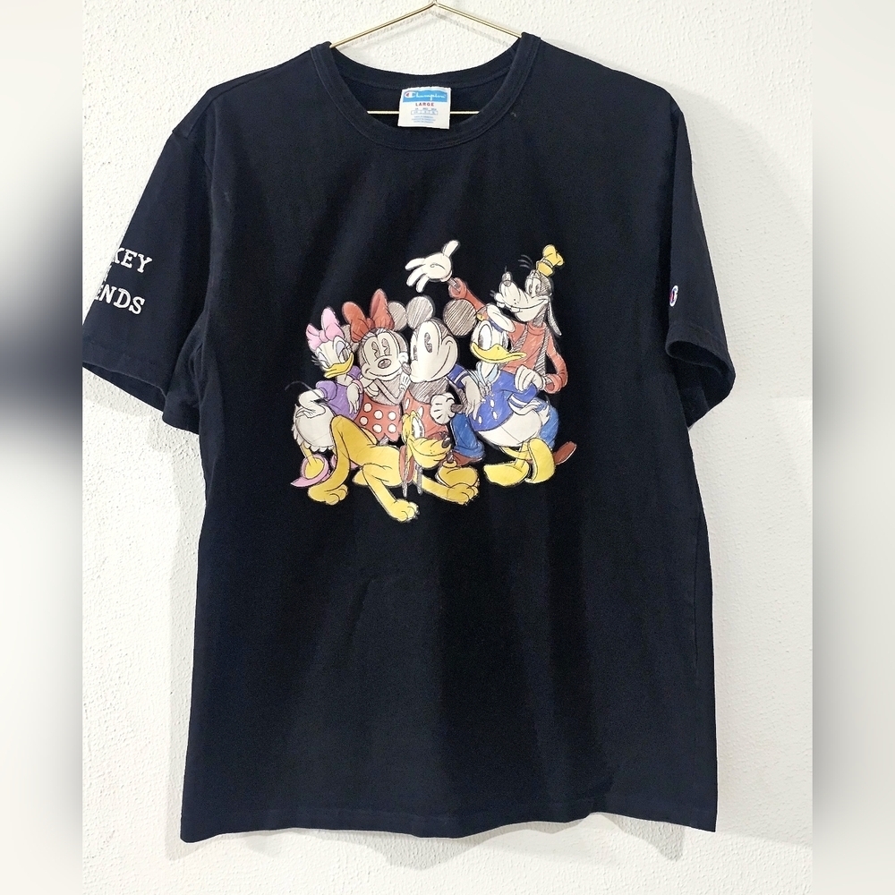 Black Disney Character T-Shirt
